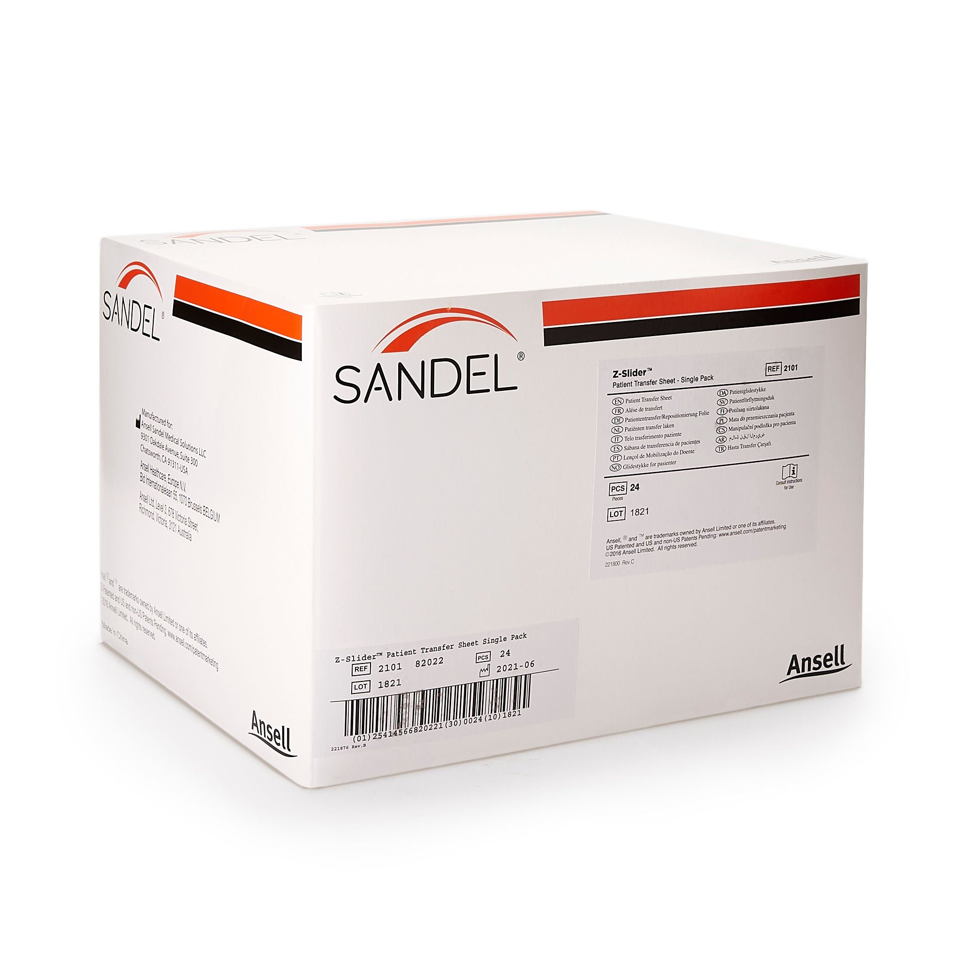 Transfer Sheet Z-Slider™ Orange 45 X 53 Inch - McKesson