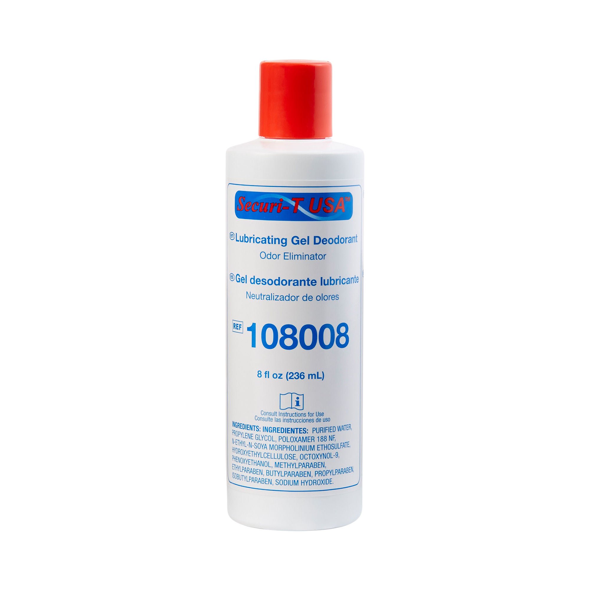 Lubricating Gel Deodorant Securi-T 8 oz., Gel - McKesson