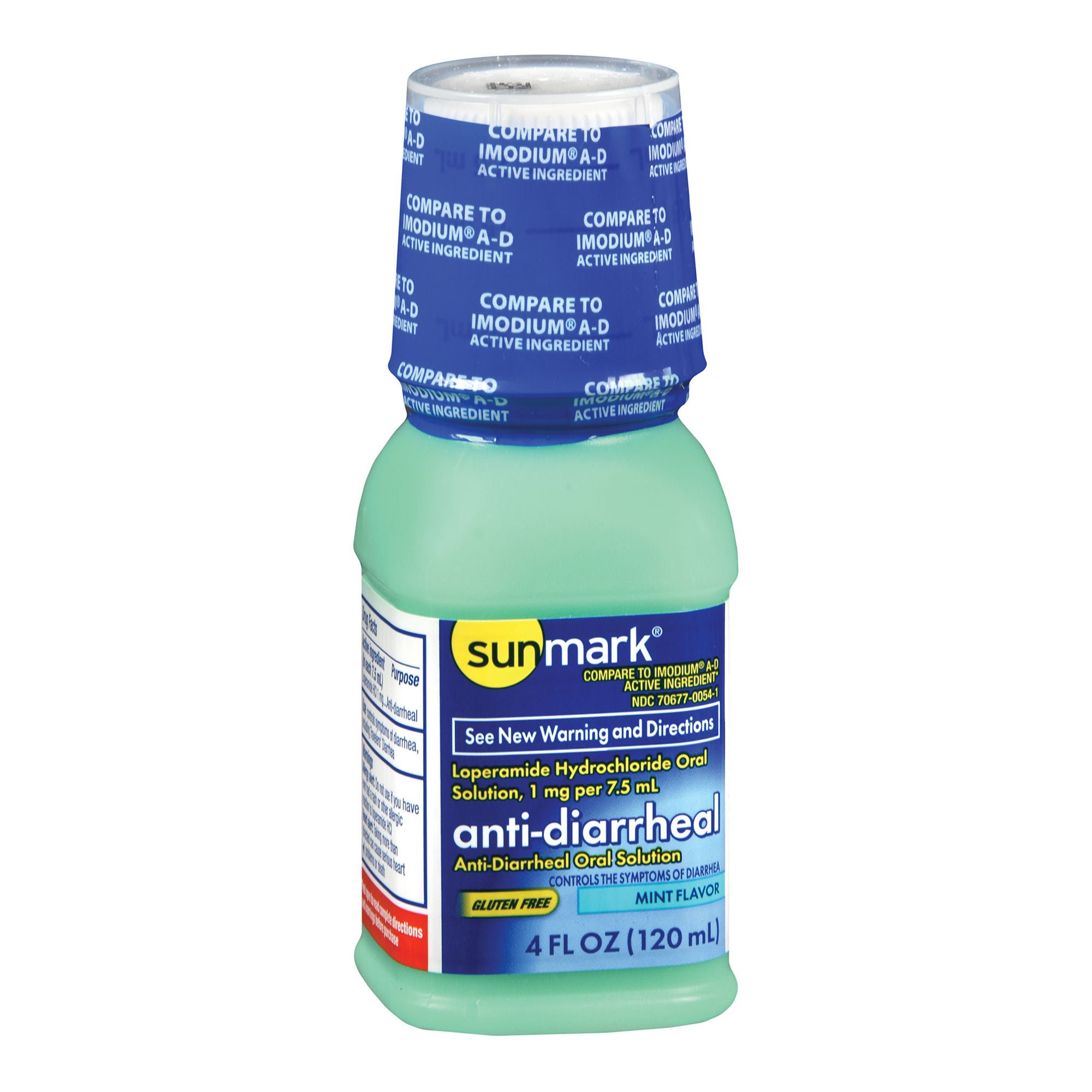 Anti-Diarrheal sunmark® 1 mg / 7.5 mL Liquid 4 oz. - McKesson