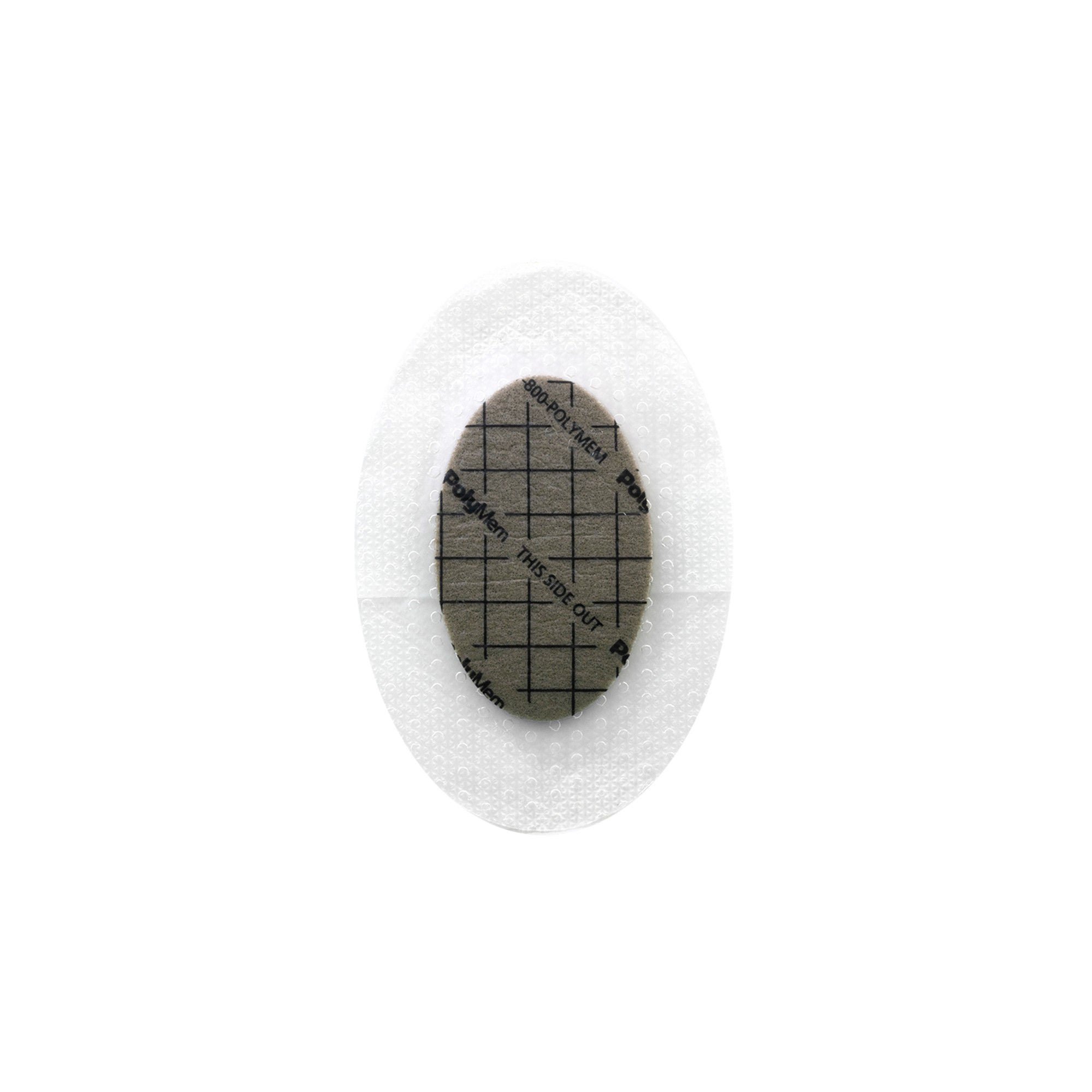 Silver Foam Dressing PolyMem Silver Oval Sterile MK 1142743