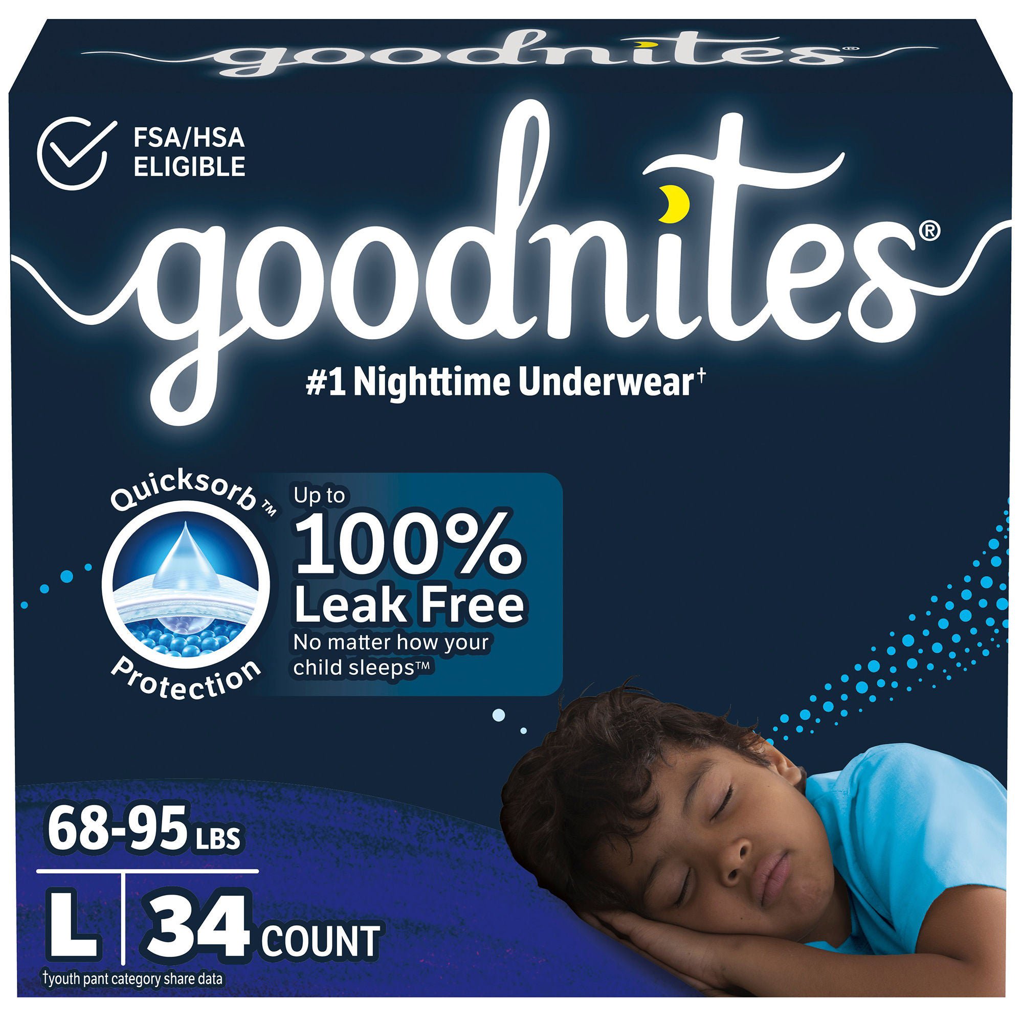 Male Youth Absorbent Underwear GoodNites® Pull On - McKesson