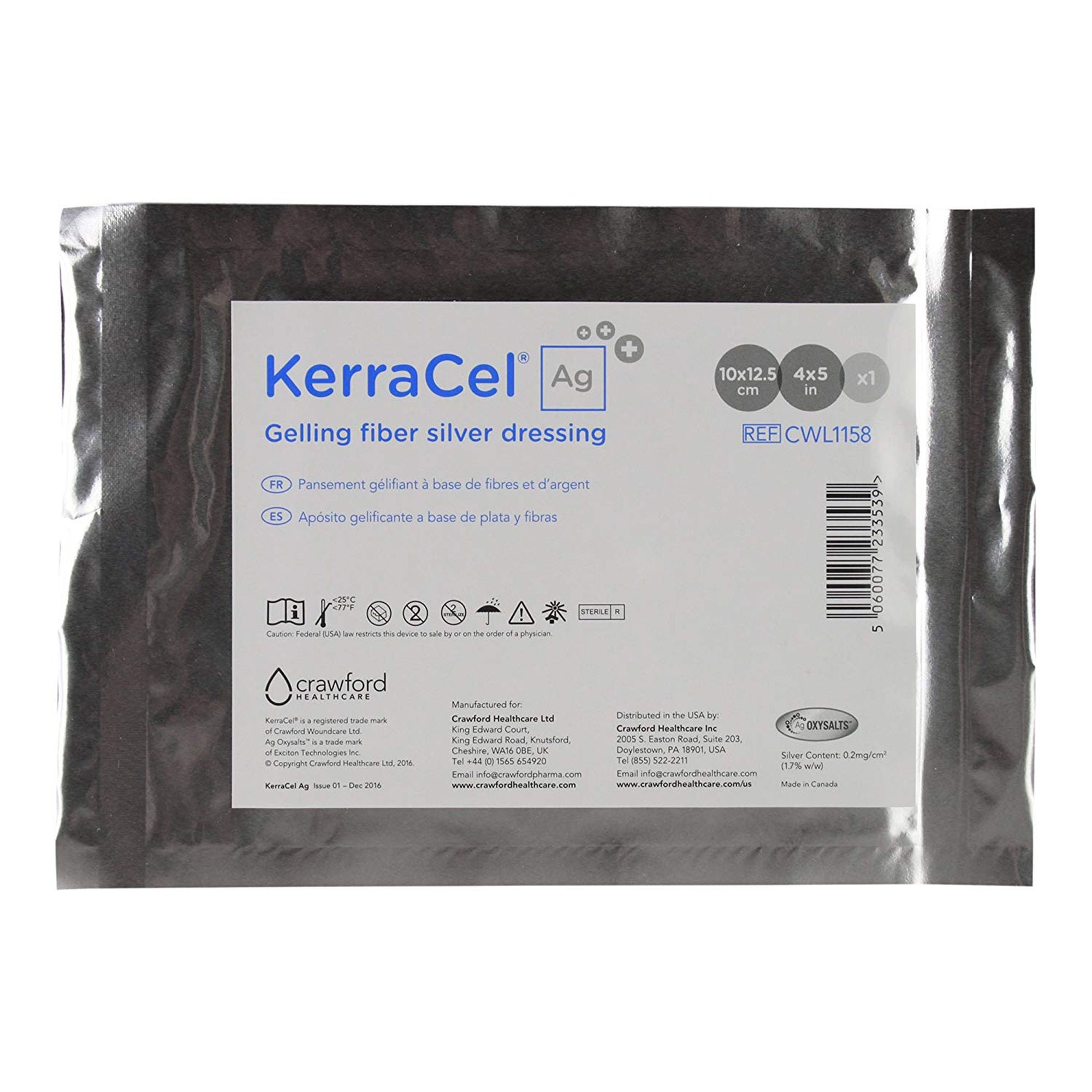 kerracontact silver dressing Silver Gelling Fiber Dressing 3M™ Kerracel™ Ag