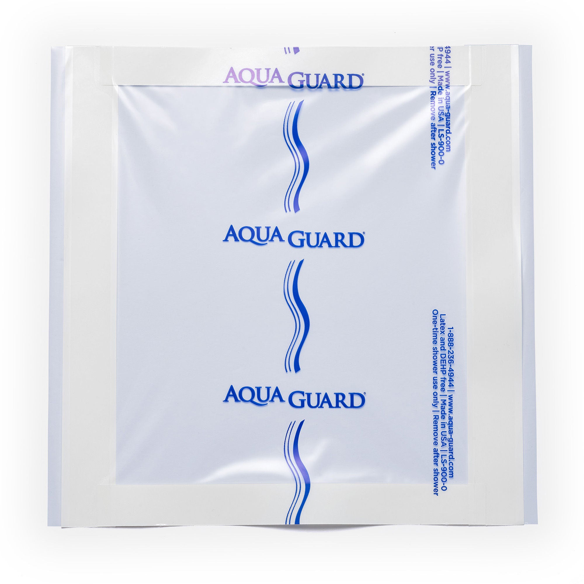 IV Site Barrier Protector AquaGuard Shower Sheet 9 X 9 Inch Square NonSterile MK 1202932