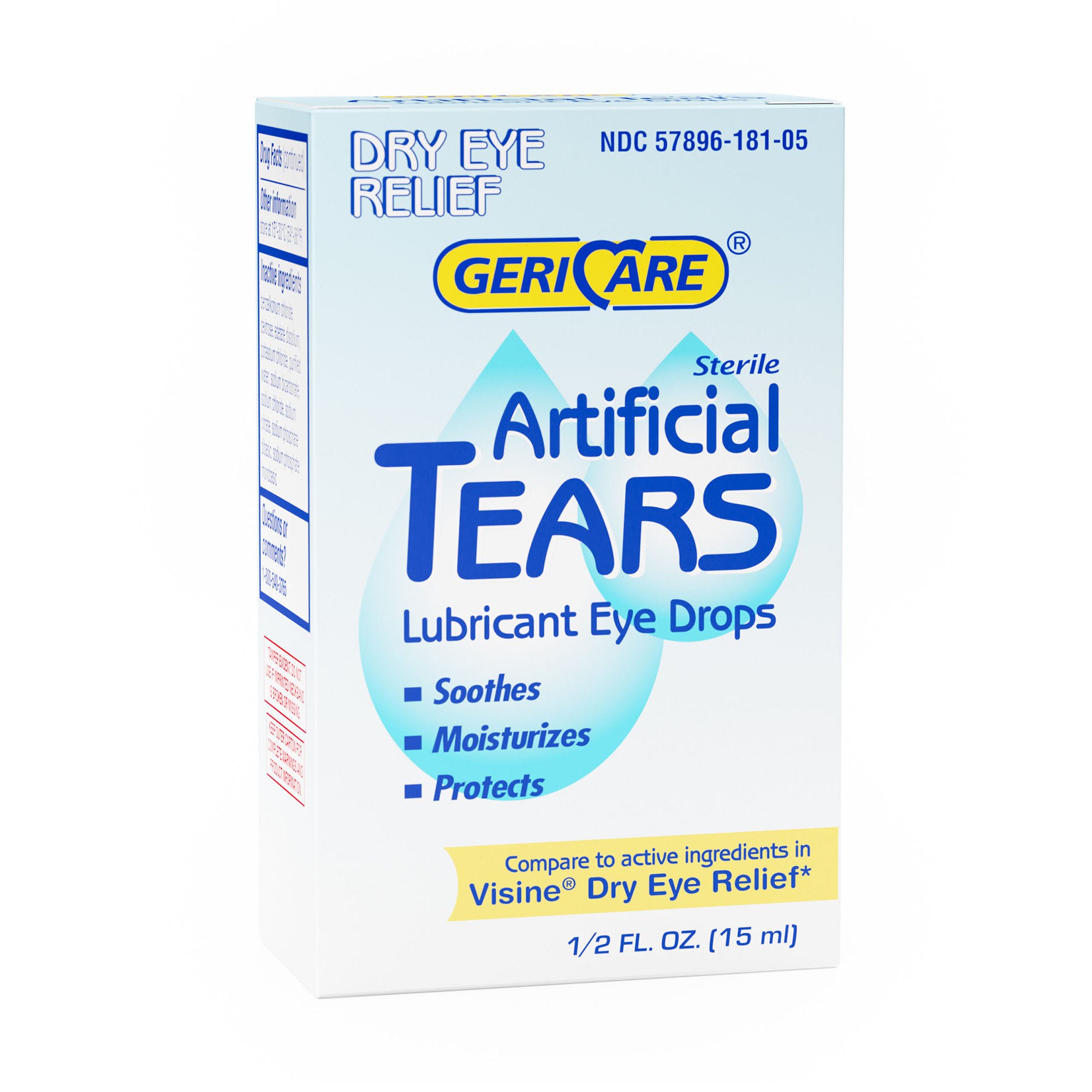 Eye Lubricant Geri-Care® 0.5 oz. Eye Drops - McKesson