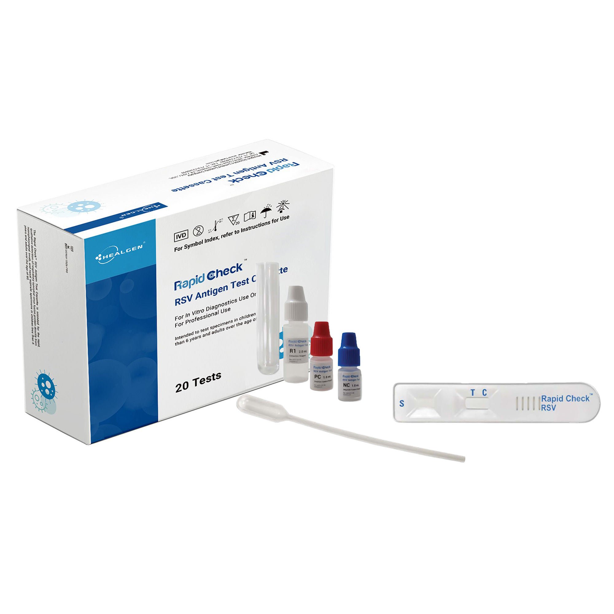 Respiratory Test Kit Rapid Check™ Respiratory - McKesson