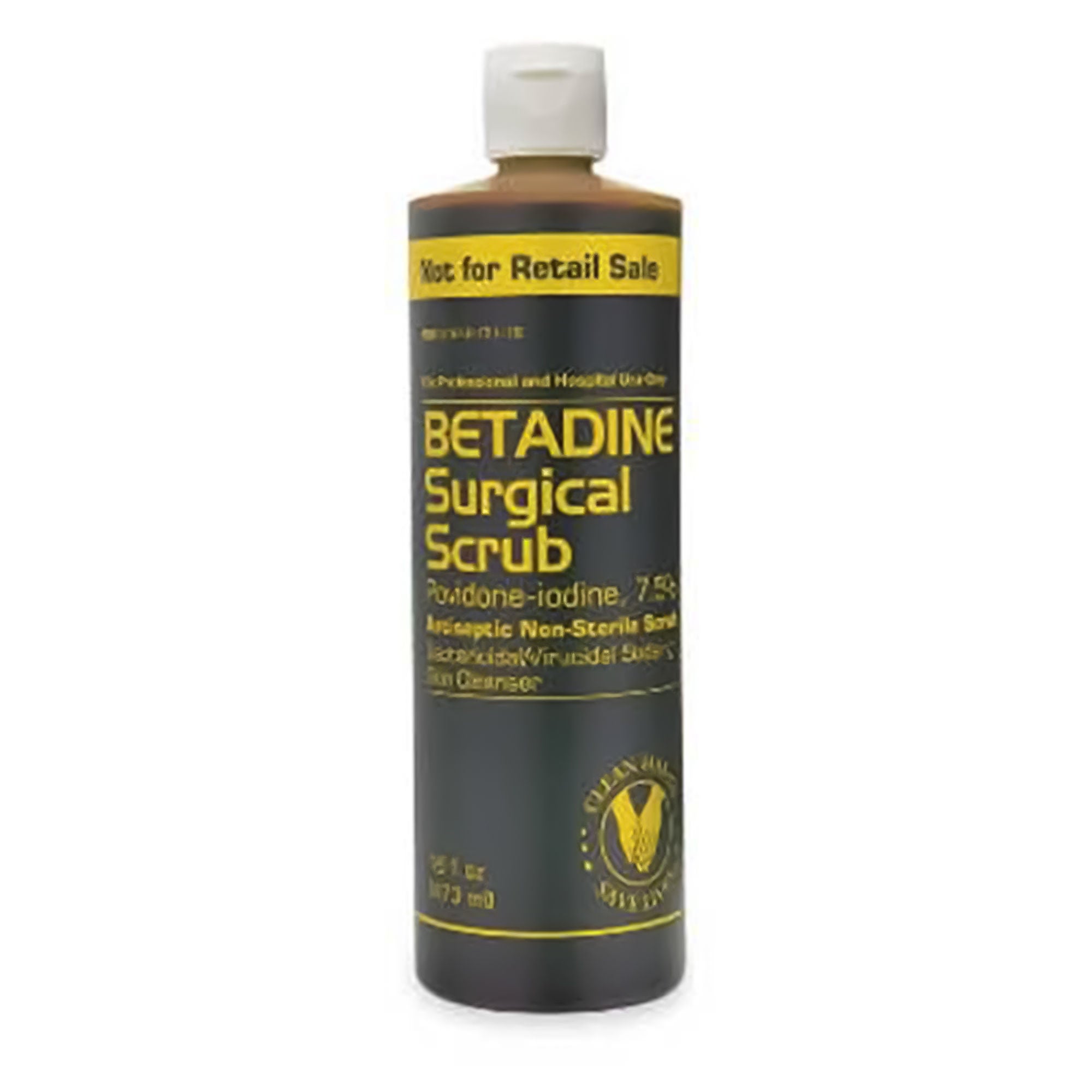 Betadine 7.5% Strength Povidone-Iodine Surgical Scrub Solution, 4-ounce Bottle MK 1257423