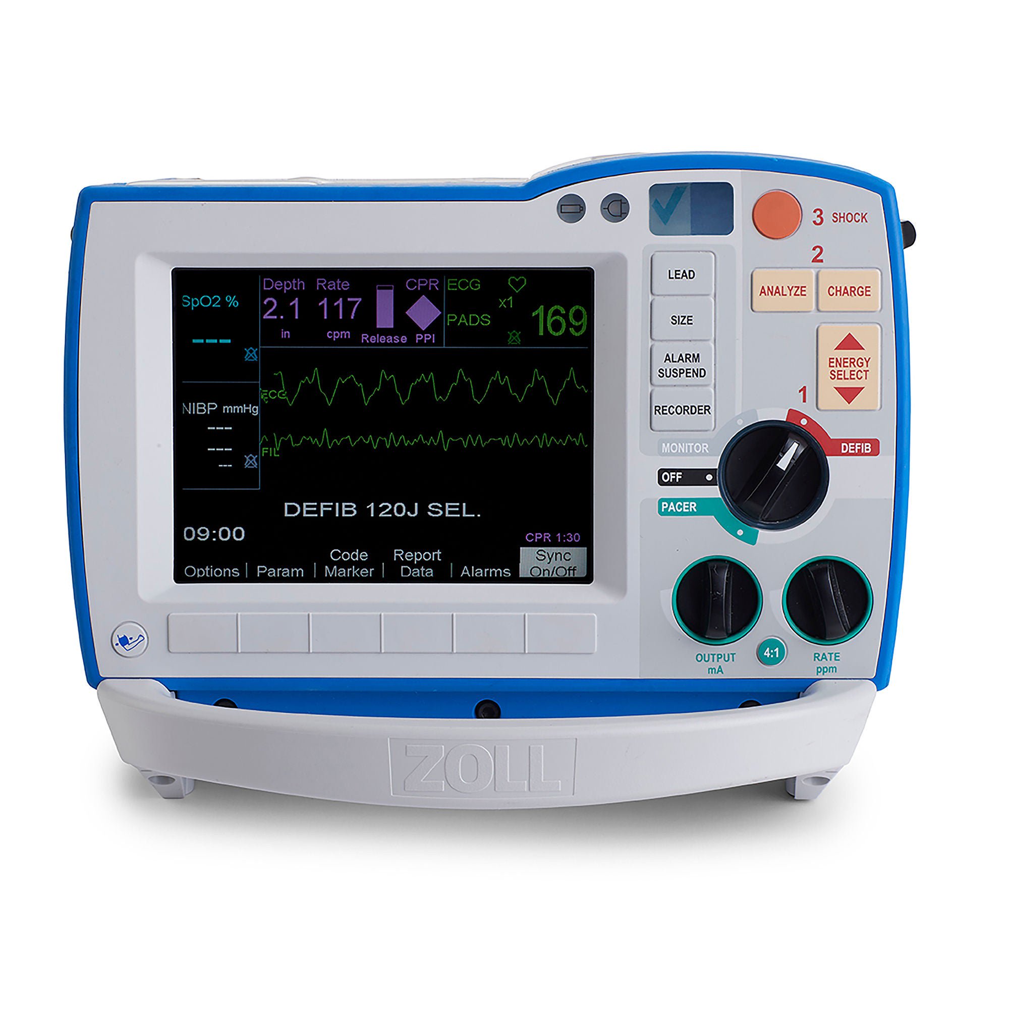 Defibrillator / Monitor Unit Automatic Zoll R - McKesson
