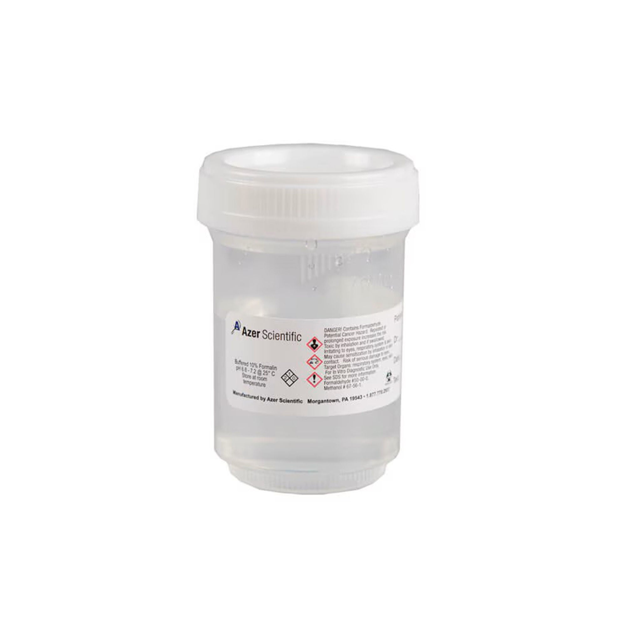 Prefilled Formalin Container Formalock™ 45 mL - McKesson