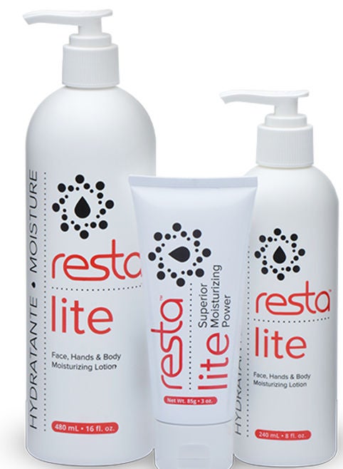 Hand and Body Moisturizer Resta® Lite 16 oz. Pump - McKesson