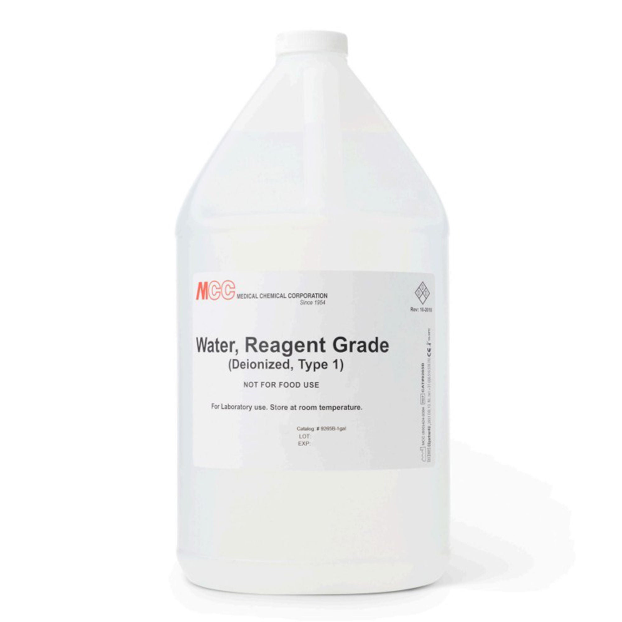 Chemistry Reagent Deionized Water Reagent Grade - McKesson