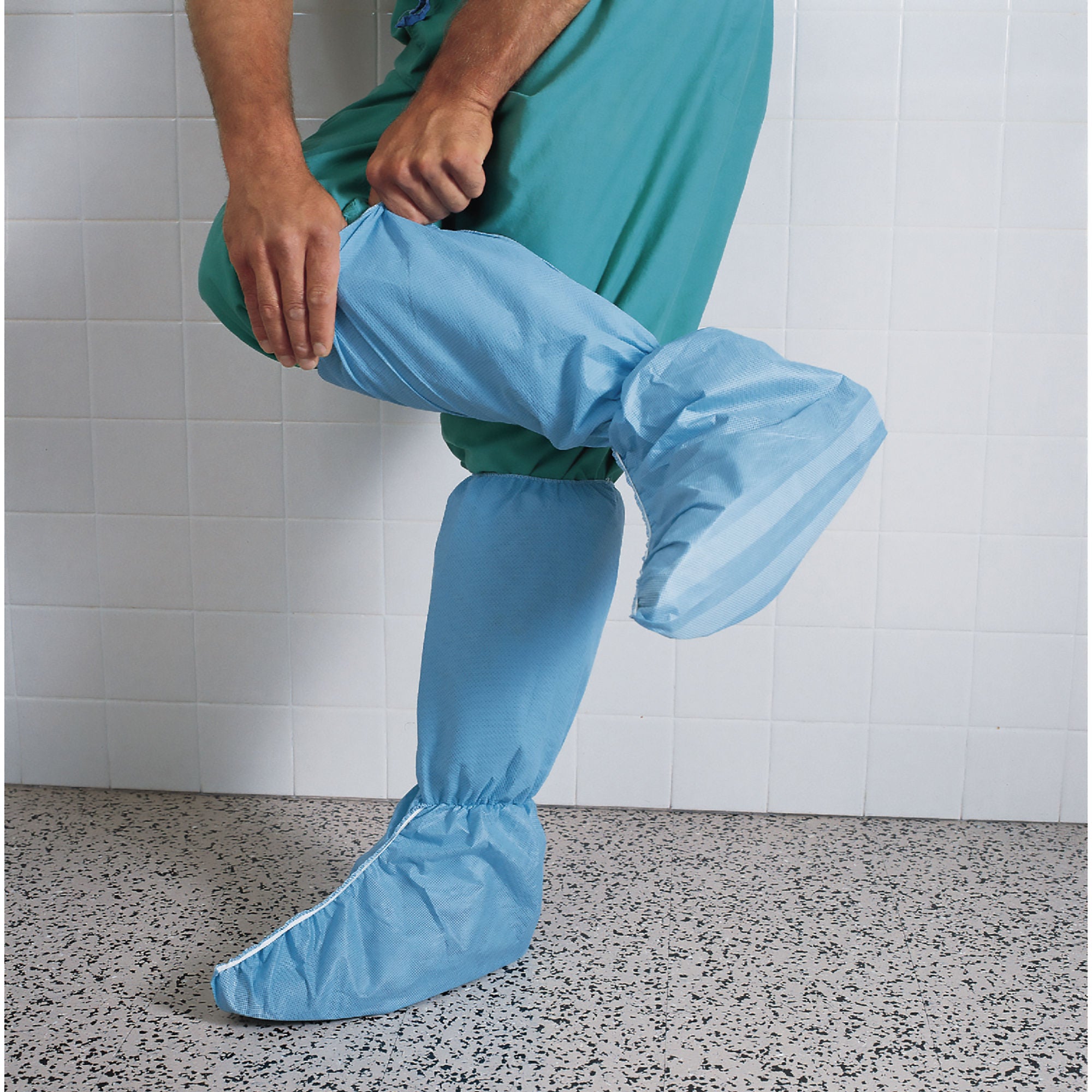 Halyard Hi Guard Boot Cover, Blue, Extra Large MK 387444