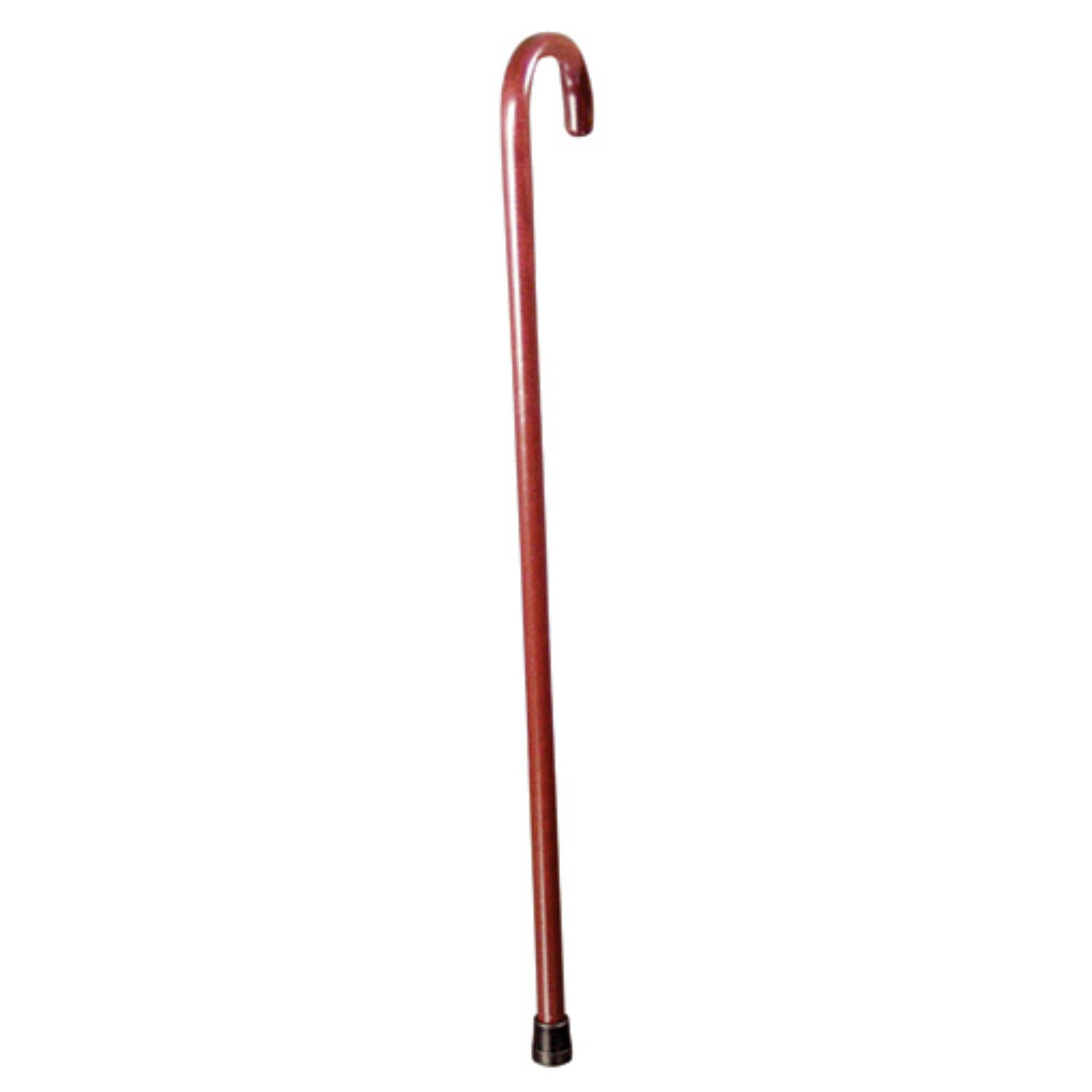 Lumex Round Cane, Wood, 36 Inch, Walnut MK 463894