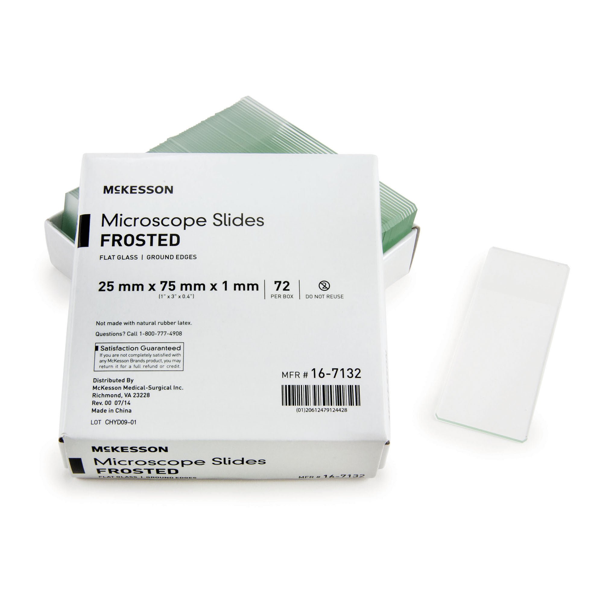 Microscope Slide McKesson 1 X 3 Inch X 1 mm - McKesson