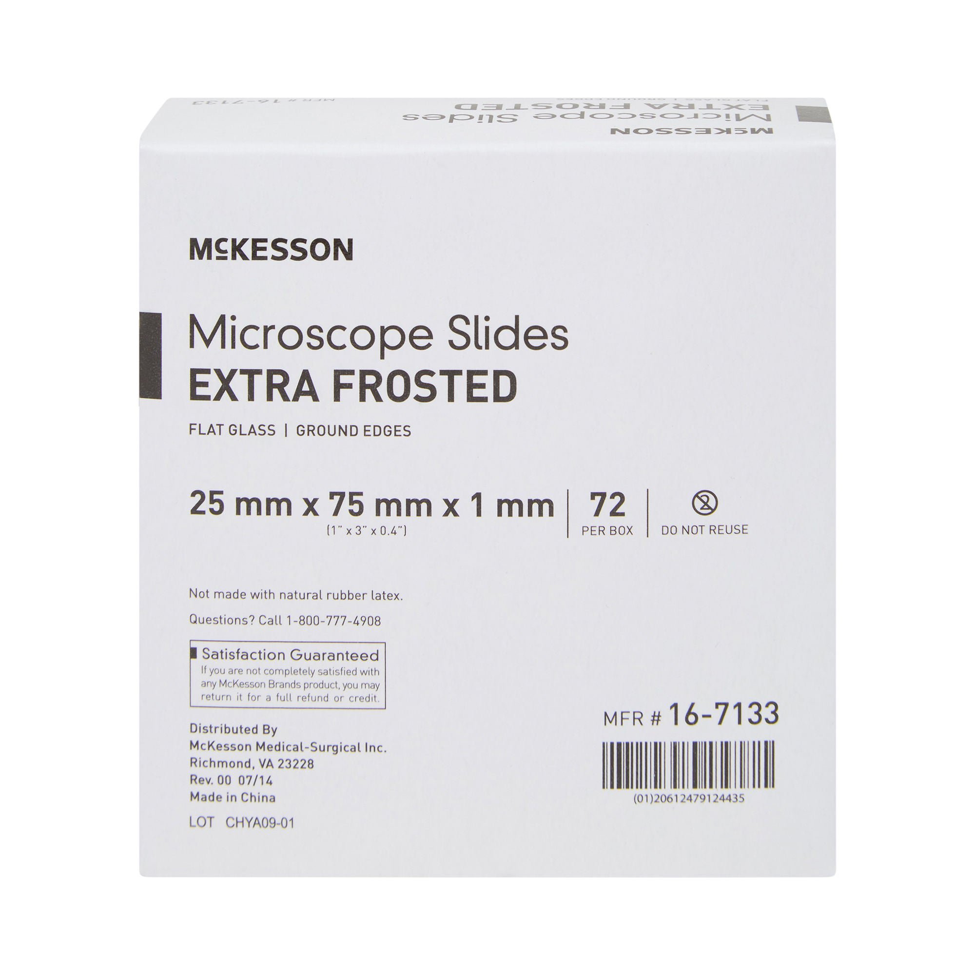 Microscope Slide McKesson 1 X 3 Inch X 1 mm - McKesson