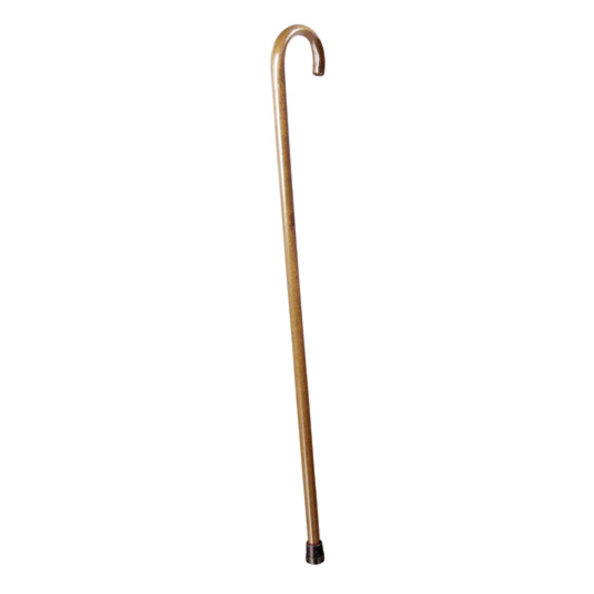 Lumex Round Cane, Wood, 42 Inch, Walnut MK 468335