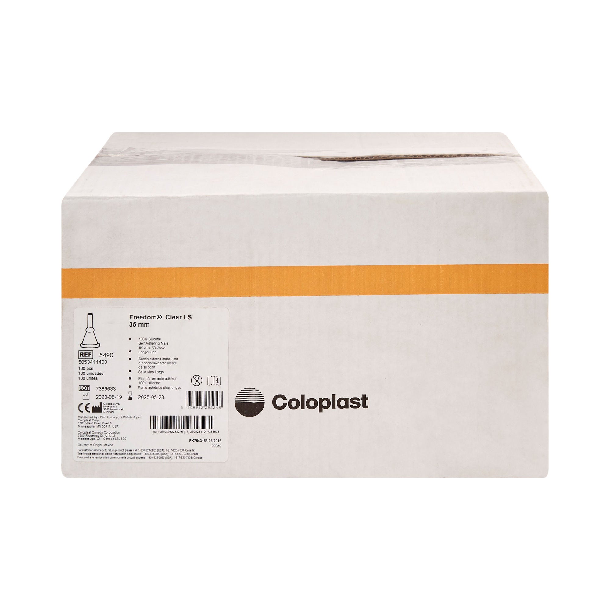 Male External Catheter Freedom Clear® LS - McKesson