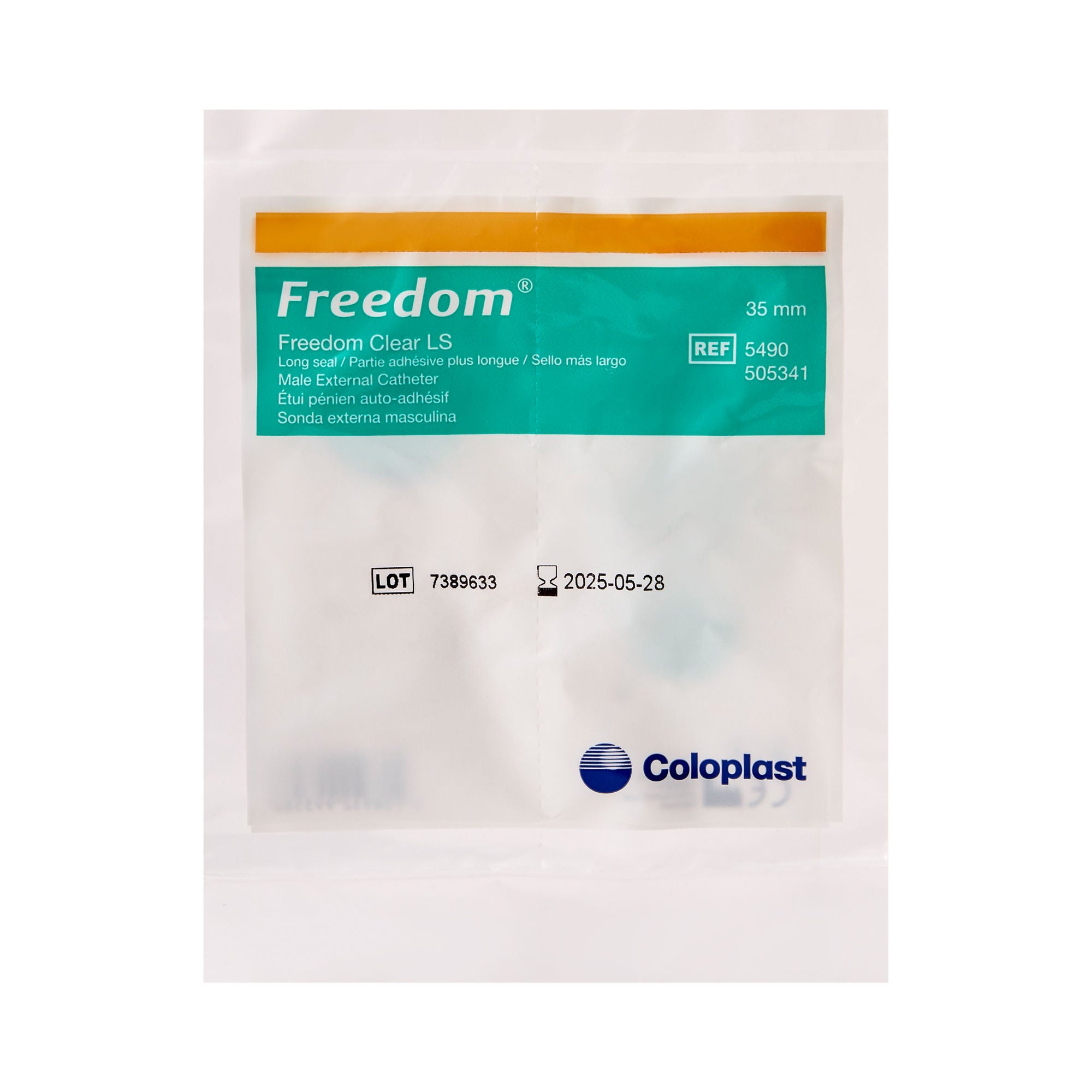 Male External Catheter Freedom Clear® LS - McKesson