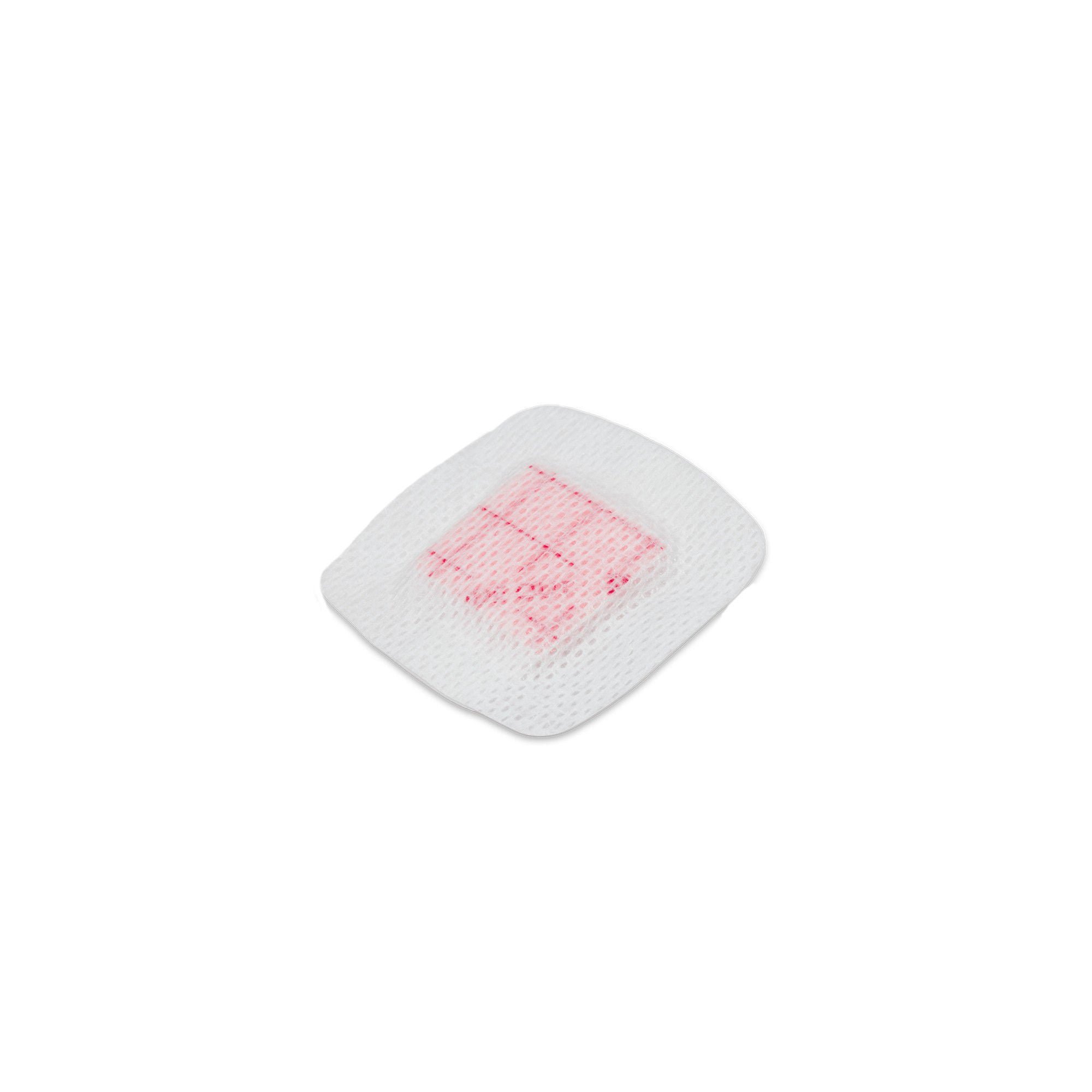 PolyMem Pink / White Adhesive Strip, 2 x 2 Inch MK 543359