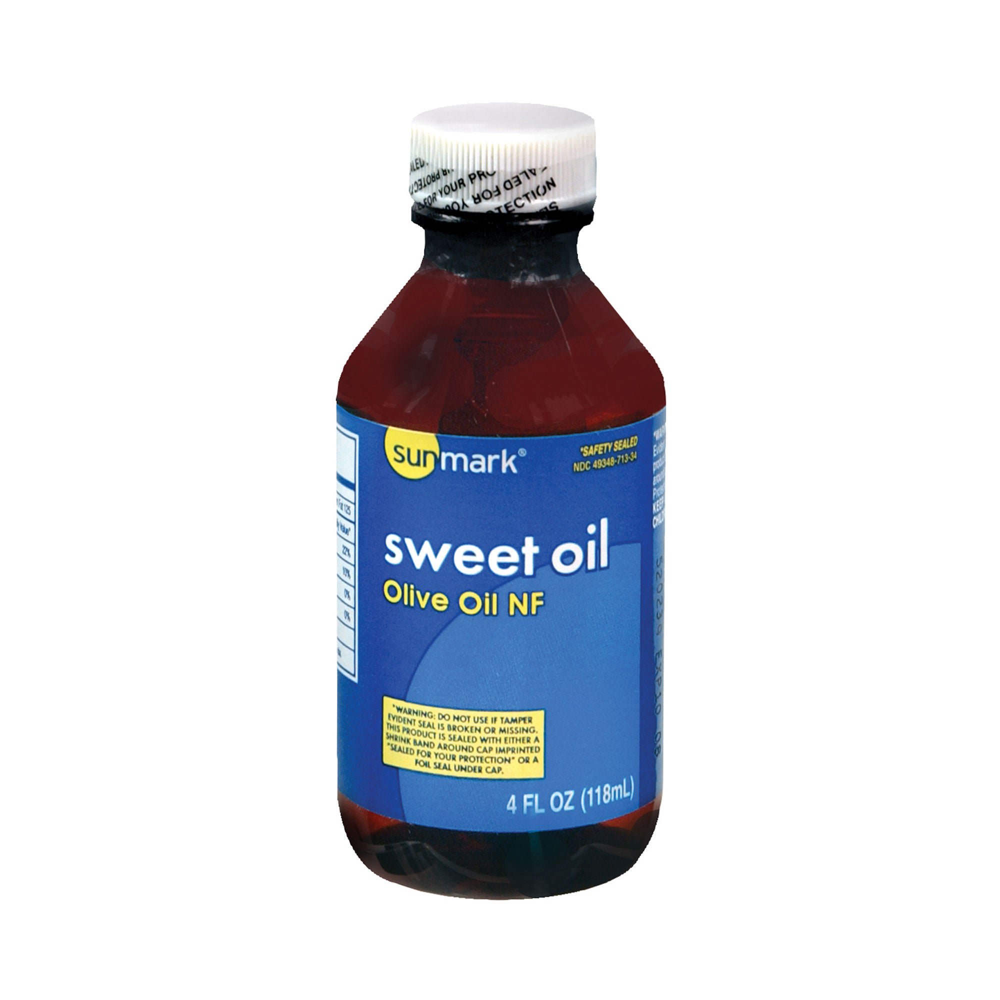 Sweet Oil sunmark® 4 oz. Oil 100% Strength Olive - McKesson