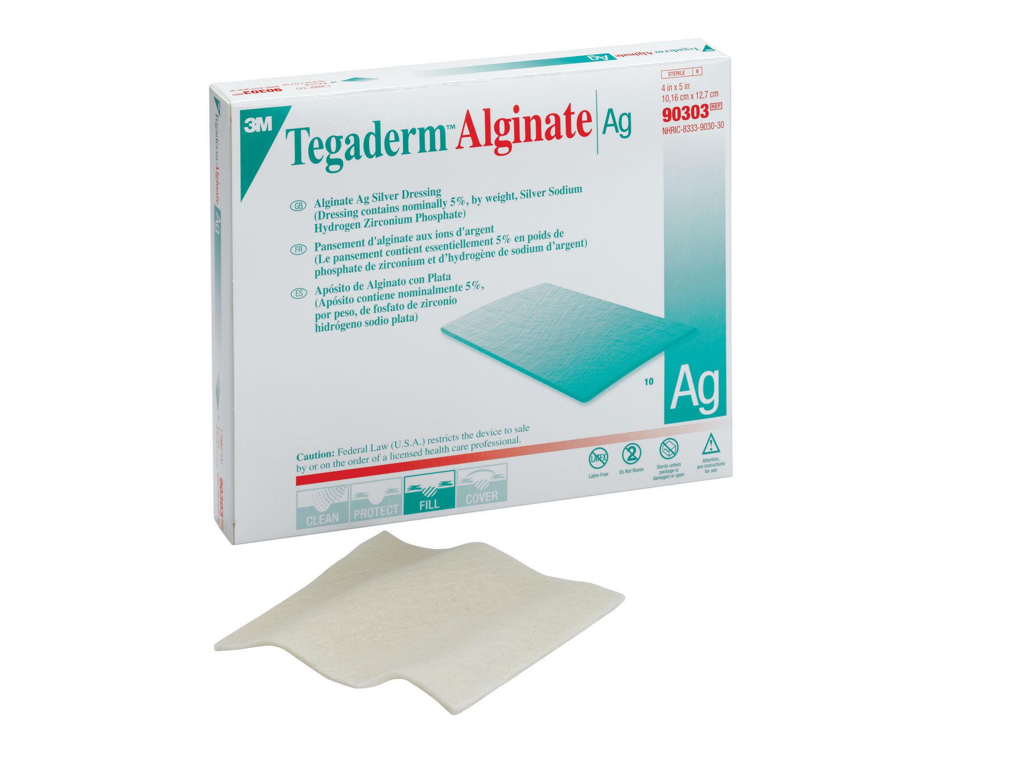 tegaderm silver mesh dressing Silver Alginate Dressing 3M™ Tegaderm™ Alginate