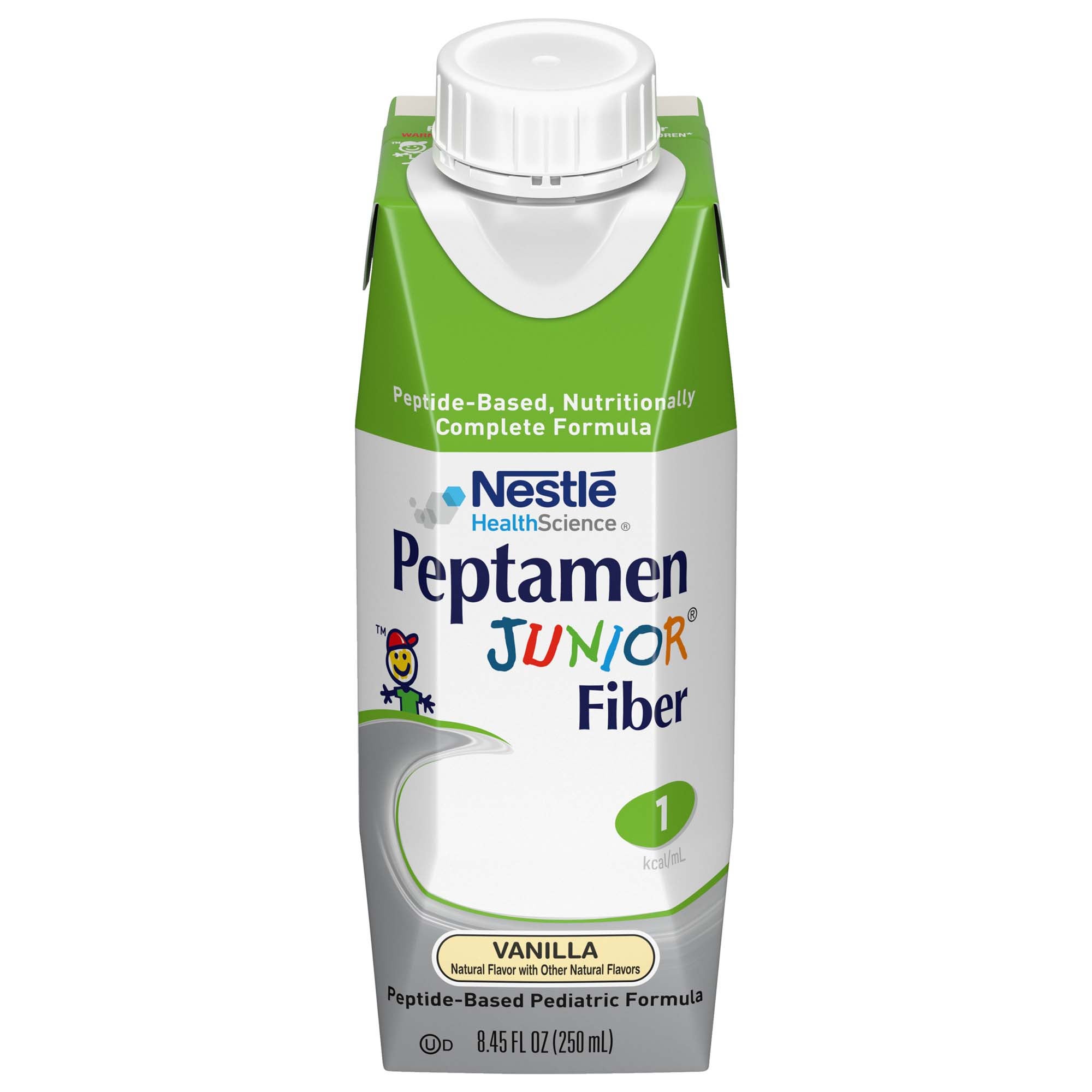 Peptamen Junior Fiber Peptide-Based Complete Nutrition, Vanilla, 8.45-oz. MK 711879