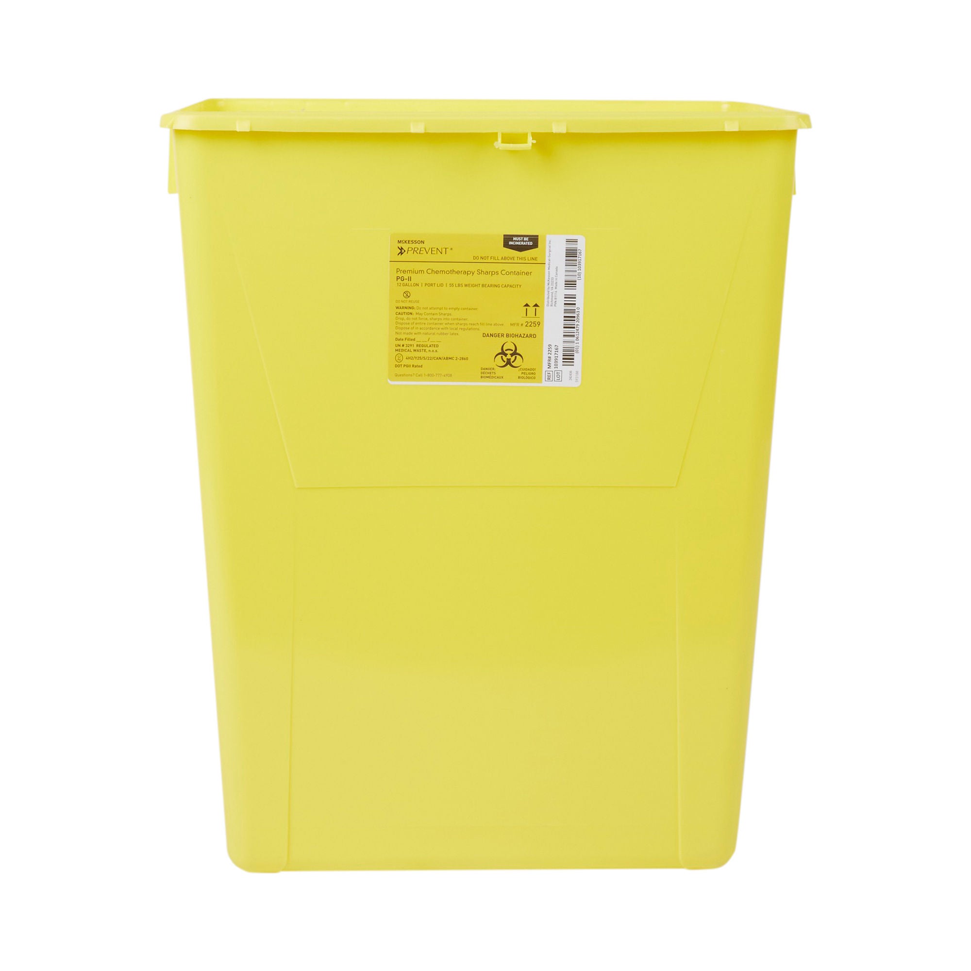 Chemotherapy Waste Container McKesson Prevent® - McKesson