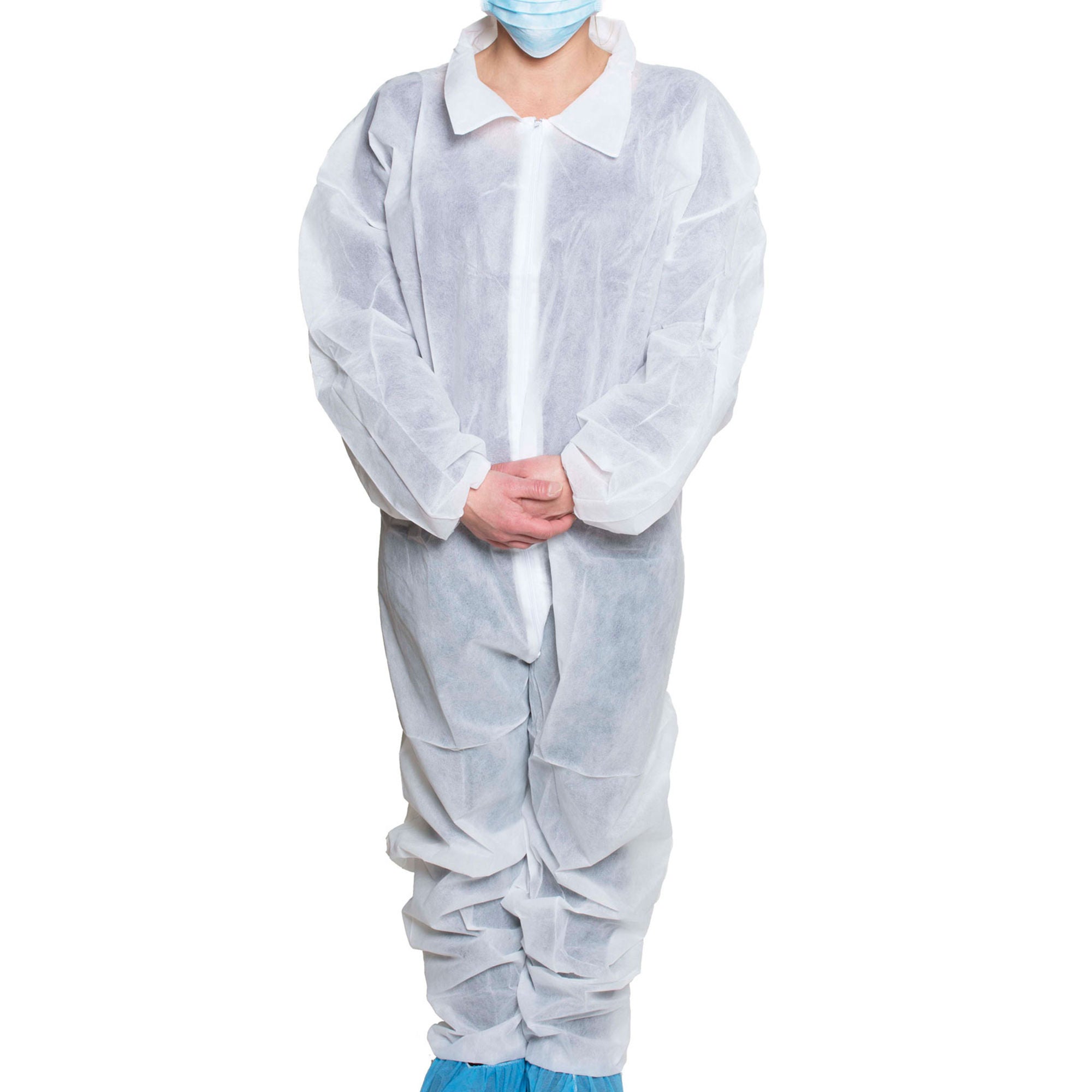 XL1200 外装1式 パールホワイト Coverall 2X-Large White Disposable NonSterile - McKesson