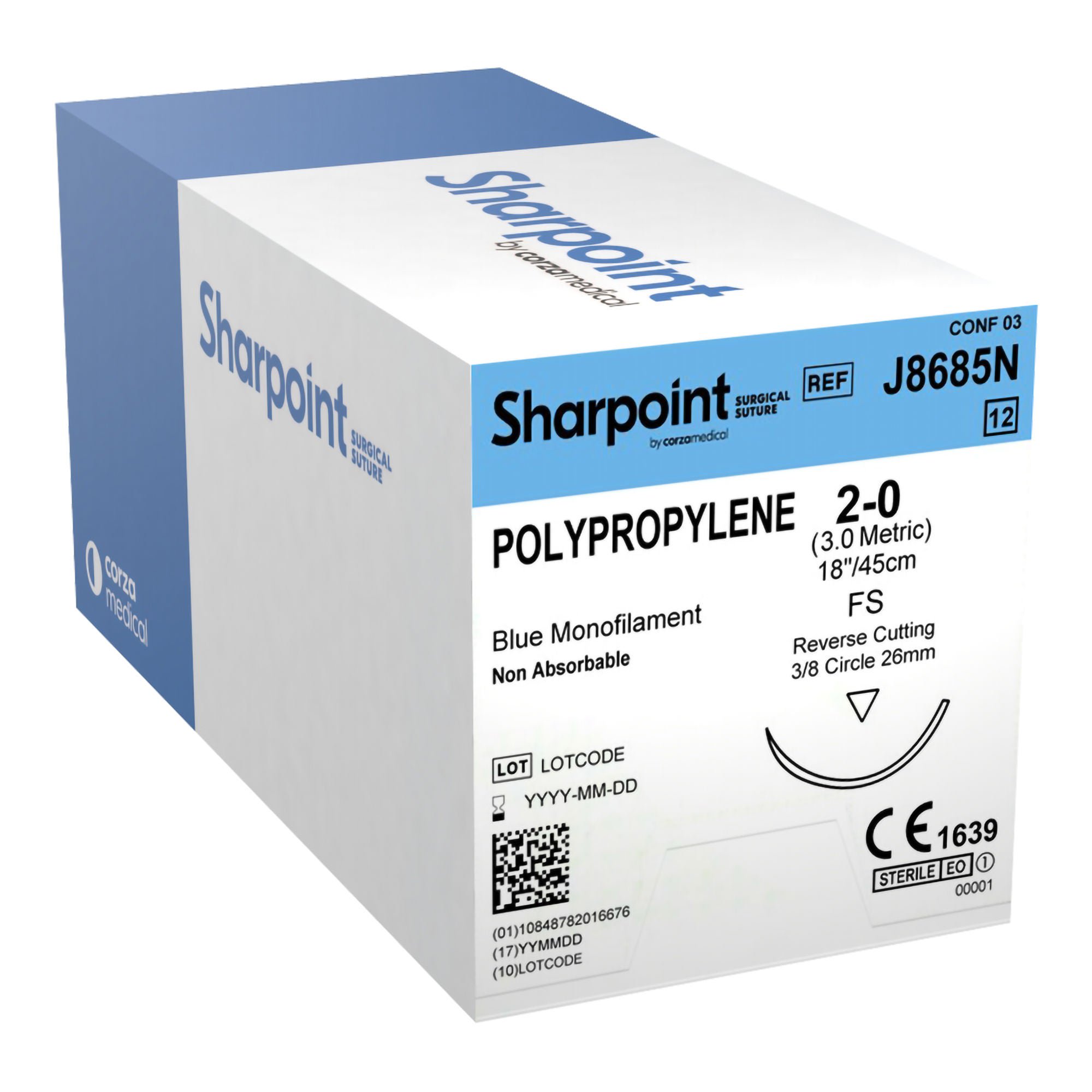 Nonabsorbable Suture with Needle Surgical - McKesson