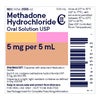 Methadone HCl 5 mg / 5 mL Solution 500 mL