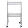 Instrument Table Allen® 16 X 20 X 34 Inch Stainless Steel 2 Drawers 2 Shelves