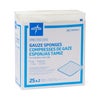 Gauze Sponge Medline Essentials 4 X 4 Inch 12-Ply Sterile 2 per Pack