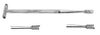 Meniscus Knife Miltex® Smillie Stainless Steel 7.8 mm Width X 7-1/4 Inch Length T-shaped Handle NonSterile Reusable