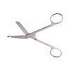 Hemostatic Forceps Precision™ Kelly 5-1/2 Inch Length Floor / Office Grade Pakistani Stainless Steel NonSterile Locking Finger Ring Handle Curved Serrated Tips