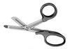 Bandage Scissors Aesculap® Universal 7 Inch Length OR / Surgical Grade German Stainless Steel / Plastic NonSterile Blue Finger Ring Handle Angled to Side Blunt Tip / Blunt Tip