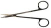 Tenotomy Scissors BR Surgical Stevens 4-1/4 Inch Length OR / Surgical Grade German Stainless Steel NonSterile Finger Ring Handle Straight Sharp Tip / Sharp Tip