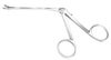 Ear Forceps Storz® House 5-1/2 Inch Length OR / Surgical Grade Stainless Steel NonSterile Finger Ring Handle Angled Left 15° Oval Cup Tips