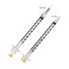 Safety Insulin Syringe with Needle VanishPoint® 1 mL 5/16 Inch 30 Gauge Retractable Safety Needle Regular Wall