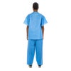 Scrub Pants Straight Leg Medium Blue Unisex