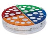 Vial Rack Assorted Colors 2 X 10 Inch